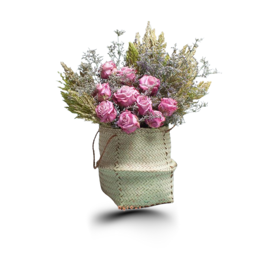 Rustic Bloom Basket