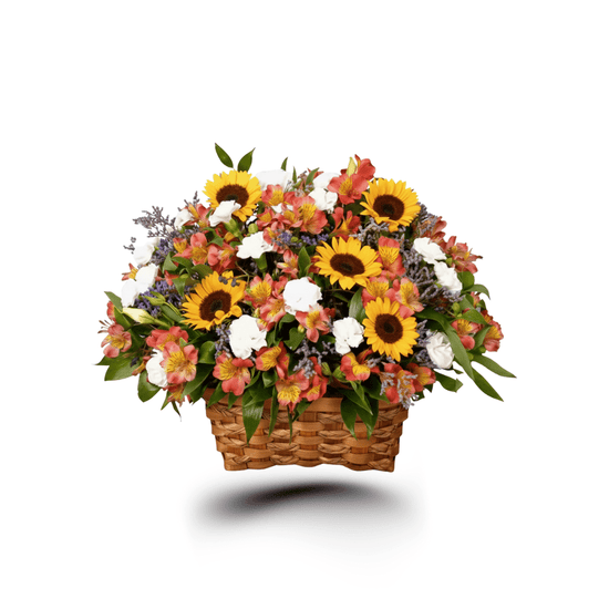 Sunlit Garden Basket - Fleurissimo Boutique