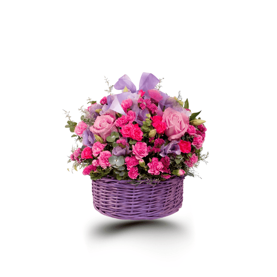 Lavender Blush Basket - Fleurissimo Boutique