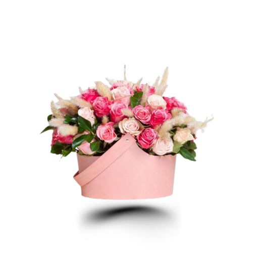 Blush Garden Basket