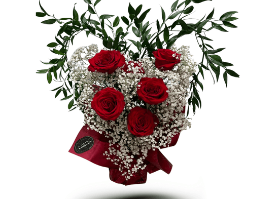 801 - Crimson Poise - Fleurissimo Boutique